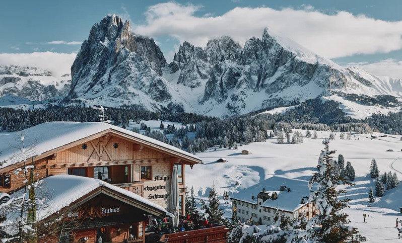 Snowy Mountain Retreat